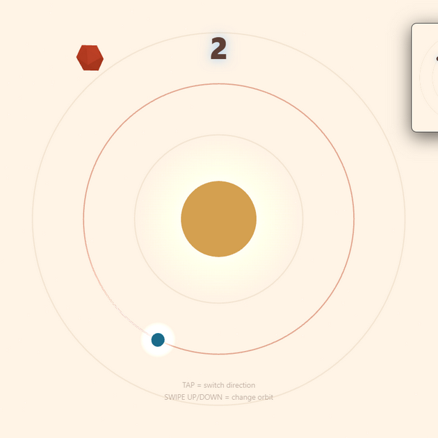 Orbit Dodge gameplay